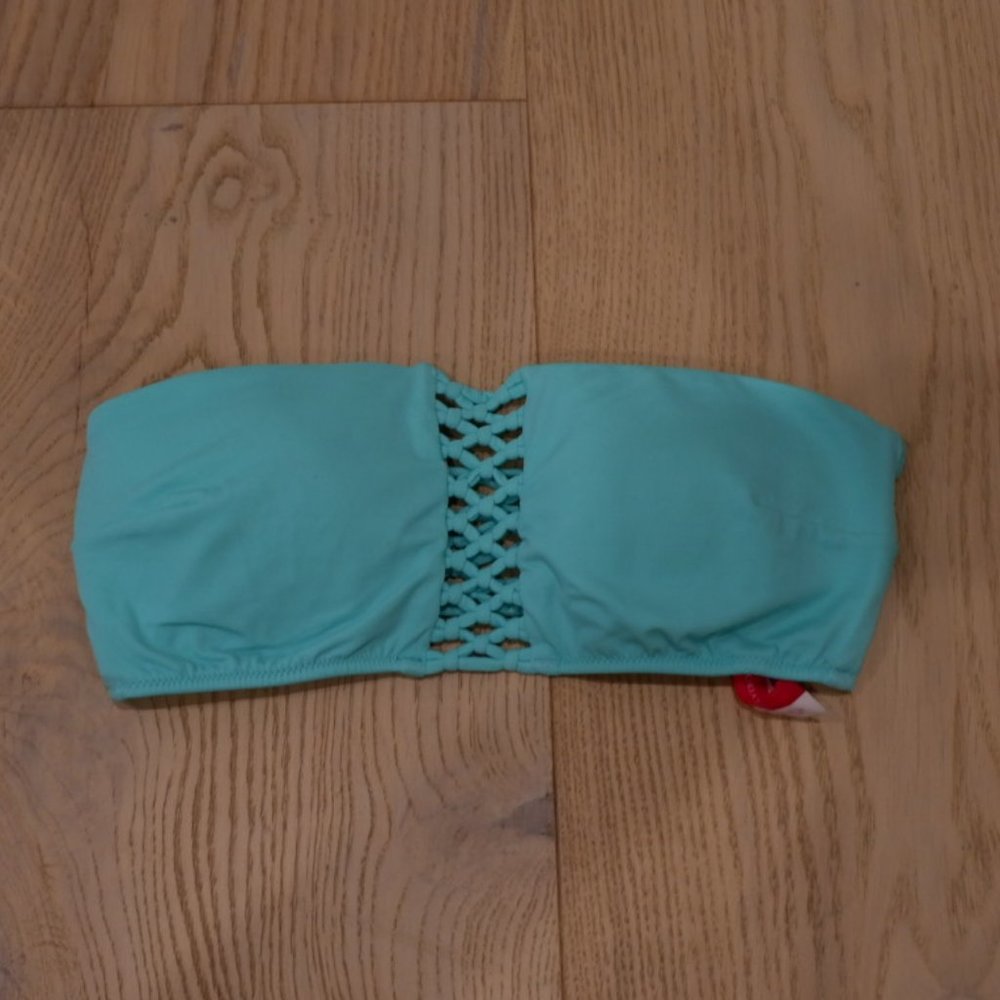 Victoria's Secret Bandeau Bikini Top SeaFoam Green
